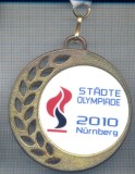 AZ 227 MEDALIE SPORTIVA- STADTE OLYMPIADE 2010 NURNBERG -GERMANIA, Europa
