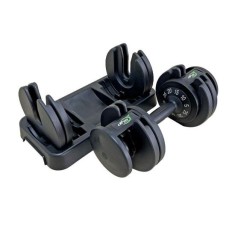 Gantera Reglabila Dhs 5017 - 25 Kg, Negru Ultimate FactoryBikes