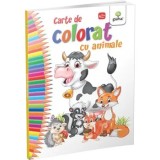 Cumpara ieftin Carte de colorat cu animale/***