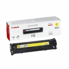 Toner original Canon CRG716Y Yellow pentru LBP5050 LBP5050N foto