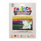 Vopsea pentru textile Carioca Fabric Paint - Sleek, 6 buc set