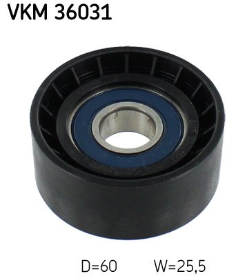 SKF VKM 36031 Rola ghidare/conducere, curea transmisie foto