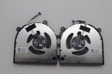 Set coolere Laptop, IdeaPad Pro 5 16AHP9 Type 83D5, DFS5L22H05B85J-FS3C, DC28000LBF0, DFS5L22H15B85J-FS3D, DC28000LCF0, 5V, 0.8A