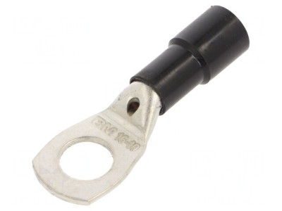 V&amp;acirc;rf Inelar Tubular Crimpat M10 16mm2 pentru Cablu 6AWG foto