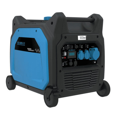 Generator de curent pe benzina cu invertor ISG 6600-3 E Gude 40724, 6600 W, 10.1 Cp foto