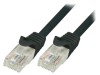 Cablu Patch UTP Cat5e 7.5m Negru, Logilink