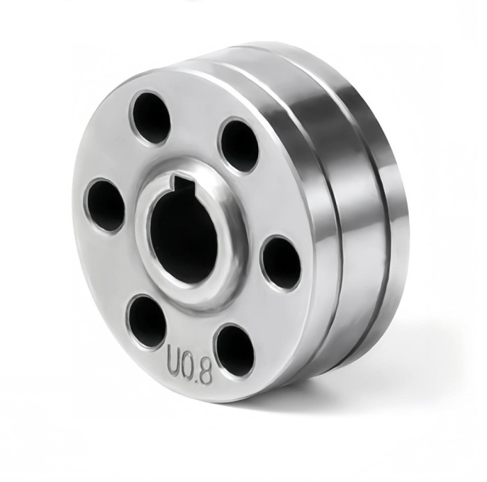 Rola antrenare cu pana pentru sarma otel 0.8- 1.0 mm cod.10094667 WeldLand Equipment