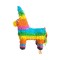 Pinata petrecere model calut curcubeu dimensiune 39x13x55 cm