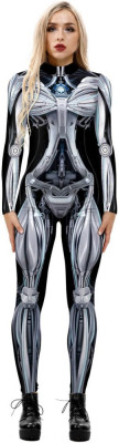 Pentru Cosplay Muschi Body Costum Pentru Adulti Unisex - Salopeta Spandex Stretc foto