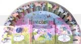 Unicorni. Carte de colorat cu 20 de creioane - Girasol