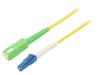 Patch Cord Fibra Optica OS2 LC/UPC SC/APC 25m Galben, Goobay