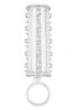 Manson cu inel si bile transparent Sensation, Calexotics