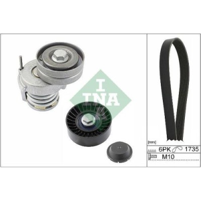 Set curea transmisie Audi A1 (8x1, A1 Sportback (8xa, A3 (8p1), A3 Cabriolet (8p7), A3 Sportback (8pa); Seat Altea (5p1), Altea Xl (5p5, Leon (1p1), foto