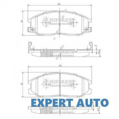 Set placute frana fata Ssang Yong Actyon (2005-&amp;gt;) [QJ] 48130-091A0 foto