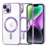 Techsuit - Luxury Crystal MagSafe - iPhone 14 - Light Purple