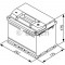 Baterie de pornire RENAULT LAGUNA I (B56, 556) (1993 - 2001) BOSCH 0 092 S30 041