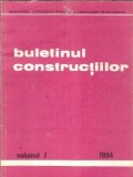 Cumpara ieftin Buletinul constructiilor, volumul 7/1994