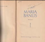 MARIA BANUS - POEZII ( 1958 )