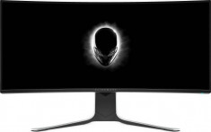 Monitor LED Gaming Curbat Dell AW3420DW 34 inch 2ms Black White foto