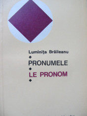 Pronumele - Le pronom - Luminita Braileanu foto