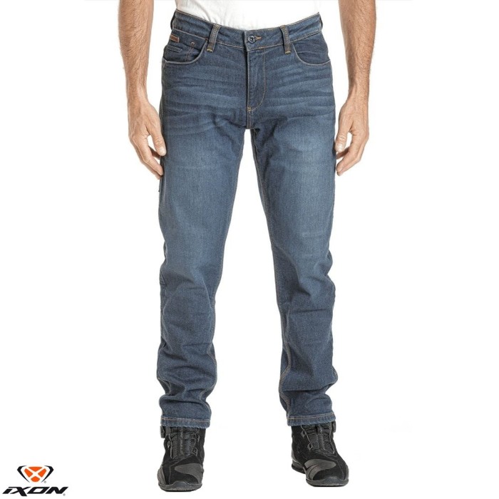 Blugi (jeans) barbati pentru scuter - motocicleta Ixon model Alex culoare: albastru aqua (Cordura&reg; Denim) US38