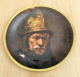 Farfurie - Seltmann Weiden - Rembrandt van Rijn - Barbat cu casca de aur
