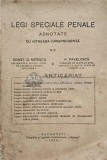 Cumpara ieftin Legi speciale penale adnotate cu intreaga jurisprudenta - 1935 - CONST. G. Ratescu (AH30)