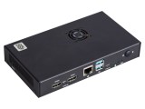 Carcasă metalică neagră pentru Raspberry Pi Compute Module 5 - răcire forțată