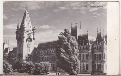 bnk cp Iasi - Palatul Culturii - uzata foto