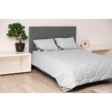 Pilota bumbac Somnart Bella 180x200cm, umplutura 200 g mp, de vara, gri
