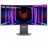 Monitor LED LG Gaming UltraGear 34GS95QE-B Curbat 34 inch UWQHD OLED 0.03 ms 240 Hz HDR FreeSync Premium Pro &amp;amp; G-Sync Compatible