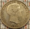 Portugalia 500 reis 1856 argint - km 494 - A007, Europa