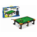Masă de biliard pentru copii cu 16 bile și 2 tacuri Billiard Table, +6 ani, 49,5 x 37,5 x 15 cm, EMC ONSHOP&reg;