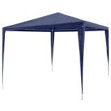 VidaXL Cort de petrecere, albastru, 3 x 3 m
