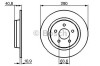 Disc frana FORD FOCUS II Combi (DA) (2004 - 2012) BOSCH 0 986 479 B81