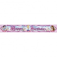 Banner decorativ folie metalizata Princess Sparkle 4.65m foto