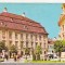 bnk cp Sibiu - Fatada muzeul Brukenthal - circulata