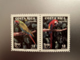 Costa Rica - Serie timbre pasari, fauna nestampilate MNH, Nestampilat