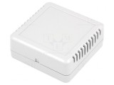 Carcasă universală ventilată ABS 75,8x75,8x30mm