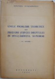 Unele probleme teoretice ale predarii stiintei dreptului in invatamantul superior (Uz intern)