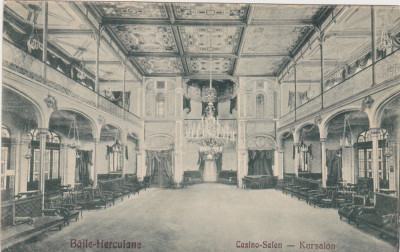 CP Baile Herculane Casino Salon ND(1927) foto