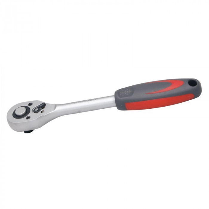 CLICHET REVERSIBIL 72 ZIMTI CU MANER PLASTIC 3/8&quot;