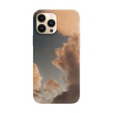 Husa compatibila cu Apple iPhone 14 Pro model Orange clouds, Silicon, TPU, Viceversa