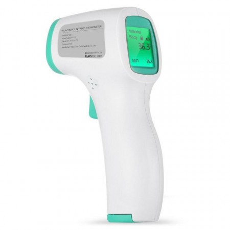 Termometru Infrarosu GP-300 Non-Contact - Inchidere Automata - Ecran LED -