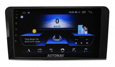 Navigatie Mercedes Clasa ML GL 2005-2012 AUTONAV PLUS Android GPS Dedicata, Model Classic, Memorie 16GB Stocare, 1GB DDR3 RAM, Display 9&amp;quot; Full-Touch, foto