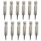 Set 12 lampi solare Strend Pro Solar Wezen, 375 mm, 1 LED, AAA, Inox, lumina multicolora