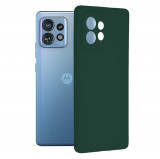 Cumpara ieftin Husa pentru Motorola Edge 40 Pro, Techsuit Soft Edge Silicone, Dark Green
