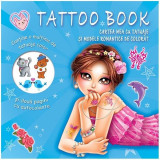 Cartea mea cu tatuaje si modele romantice de colorat |