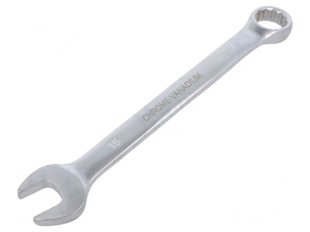 Cheie Combinată 15mm Oțel Crom-Vanadiu