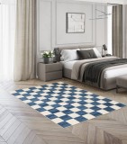 Cumpara ieftin Covor Premium Belgian Model Monaco 23515-950, Marime 123 x 170 cm, Albastru, Antialergic, Polipropilena, Living, Dormitor, Sufragerie, Birou